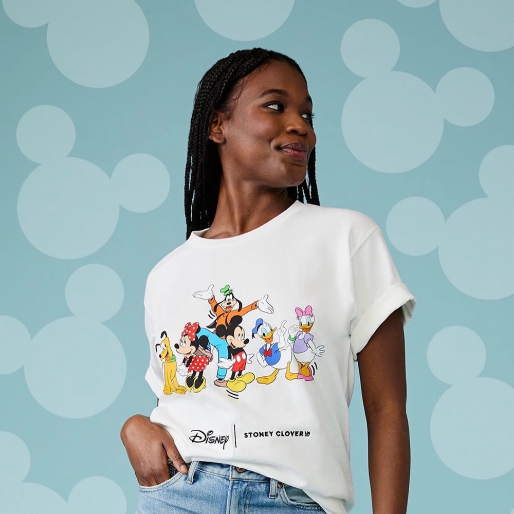 Stoney Clover Lane Mickey and Friends T-Shirt NEW
